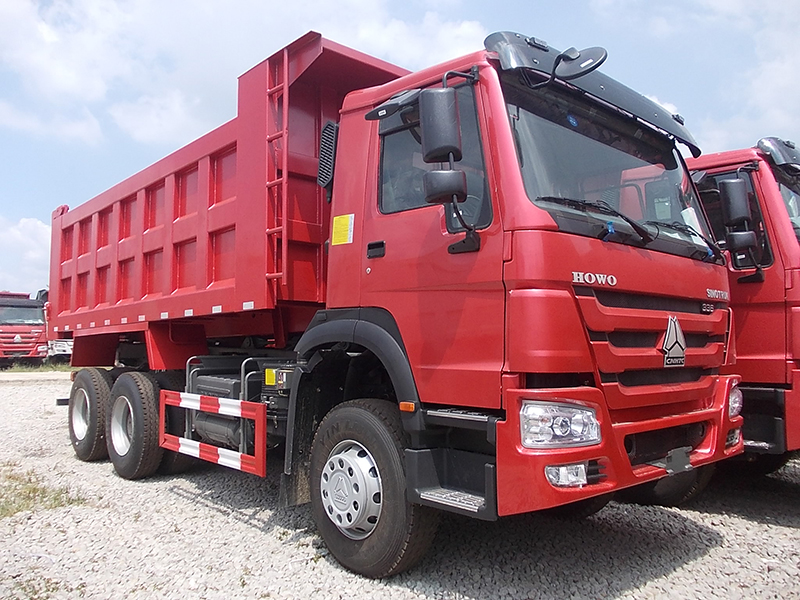 100 HOWO Dump Truck  Was Stationed in Yunnan Dali Beiya Gold Mine